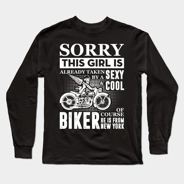 this girl taken by a biker Long Sleeve T-Shirt by chuhe86